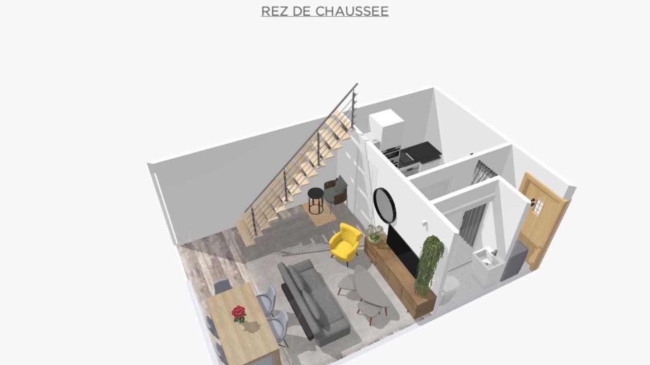 Mona Lisa : Superbe Loft Centre Ville - Parking Gratuit - Wifi Ultra Rapide-Appareil Massage-Netflix-Jeu Societe Труа Экстерьер фото
